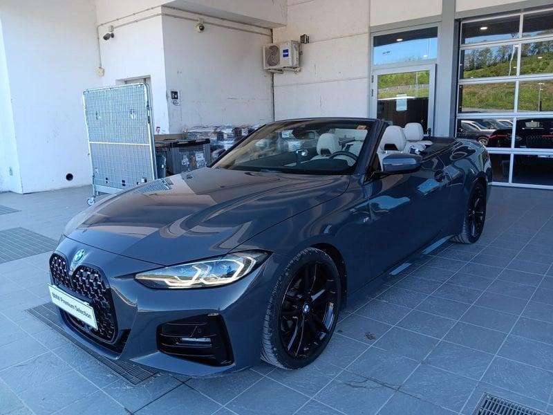 BMW Serie 4 420d Cabrio mhev 48V Msport auto