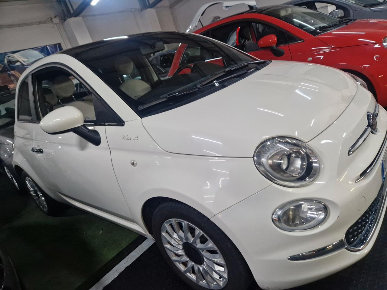 Fiat 500 1.0 Hybrid Dolcevita garanzia pelle