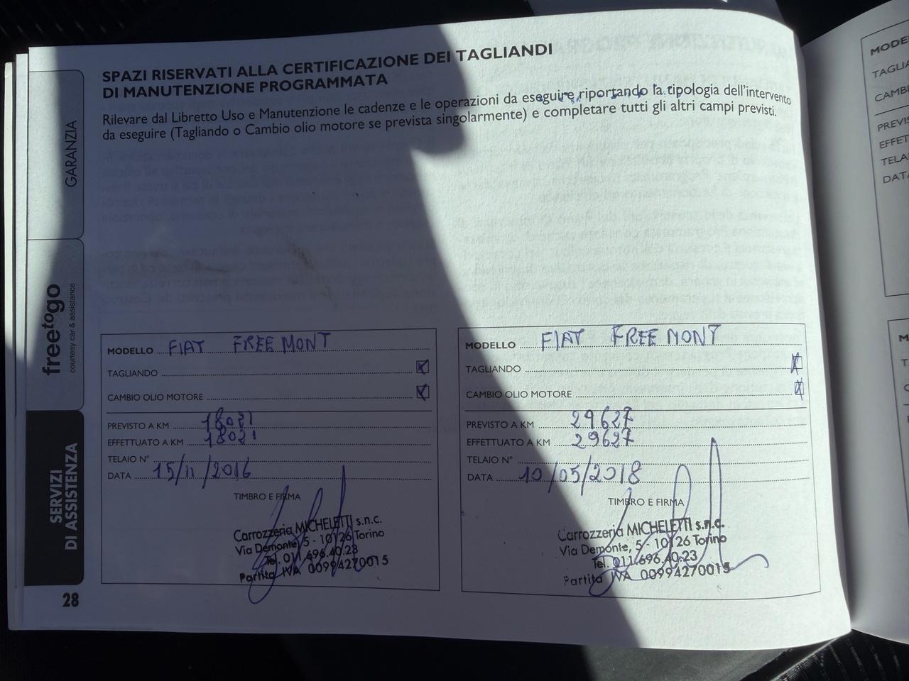Fiat Freemont 2.0Mjt 170CV 4x4 7POSTI-2014