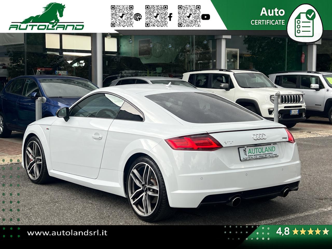 Audi TT Coupe 2.0 tfsi S line QUATTRO REVO Stage 3 - B&O - Matrix - MMI Plus - Retrocamera