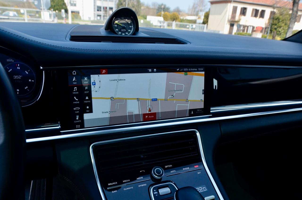 PORSCHE PANAMERA SPORT TURISMO 2.9 4 E-HYBRID PLUG-IN 330cv PDK, SERVICE PORSCHE, TETTO, SOFT CLOSE, BOSE, FARI PDLS, SOSPENSIONI PNEUMATICHE, PERMUTE