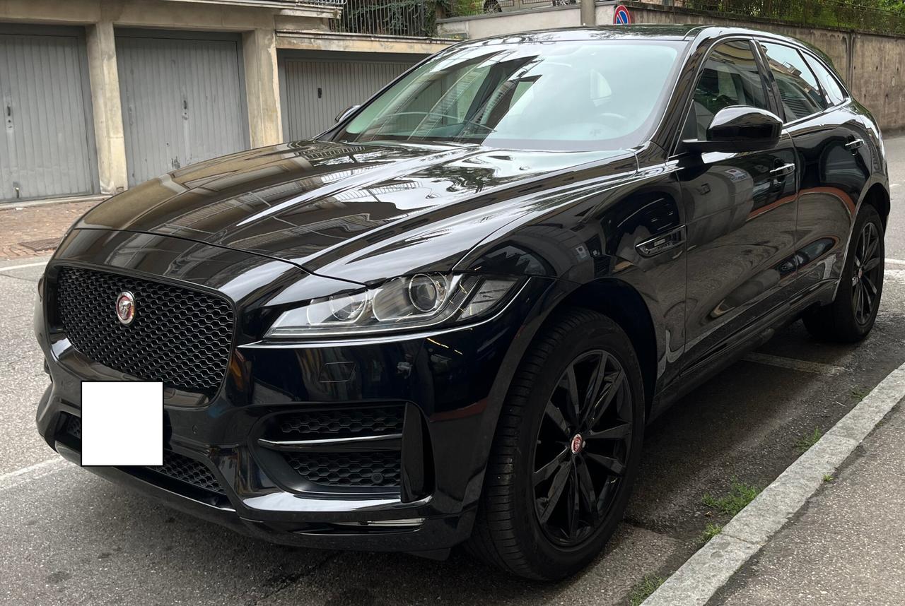 JAGUAR F-PACE 2.0 D 180 CV AWD R-SPORT - MOTORE COMPLETAMENTE REVISIONATO CON FATTURA - IVA ESPOSTA