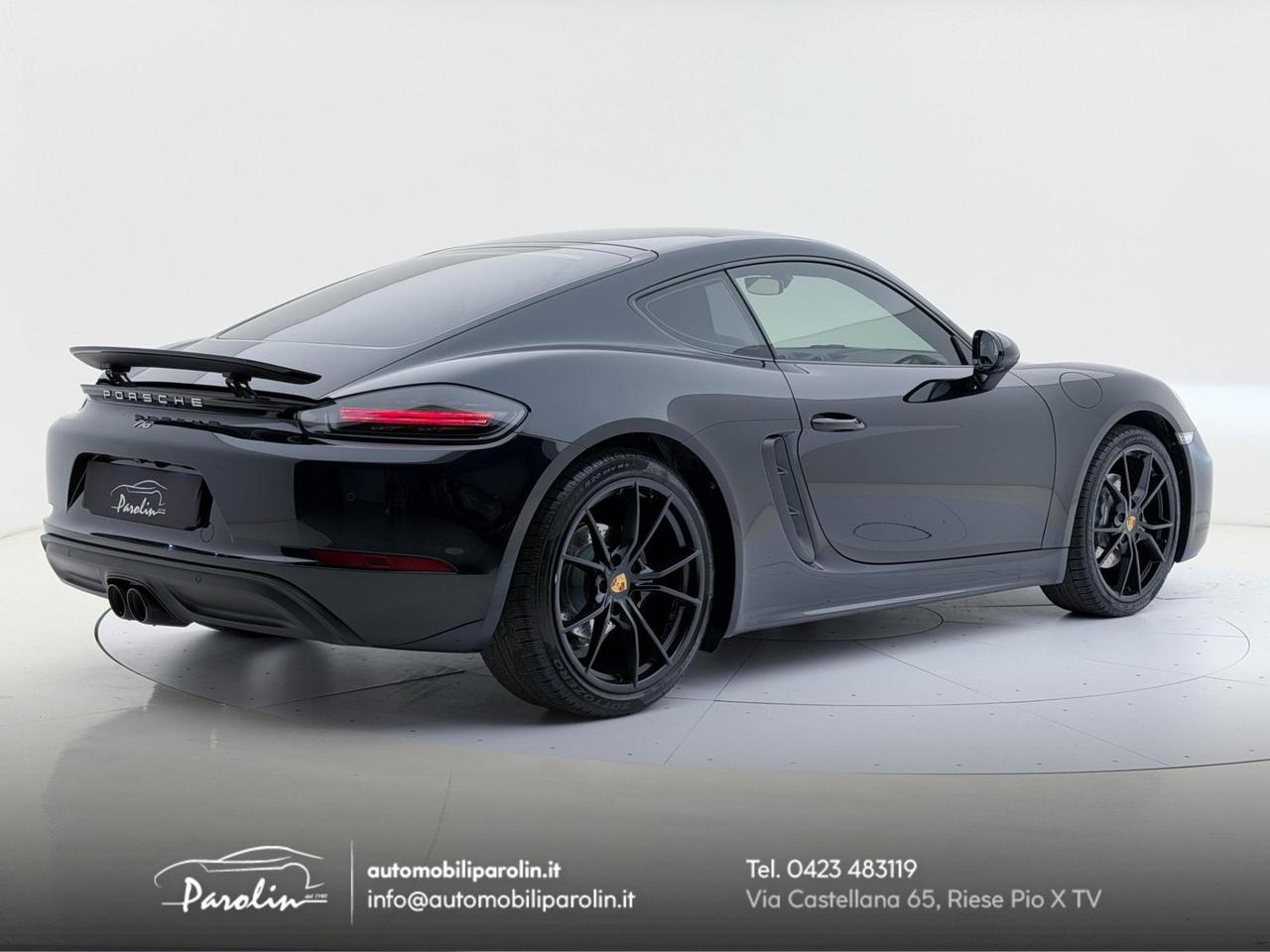 Porsche 718 Cayman 718 2.0 PDK Black pack-LED-Cerchi20-Bose-Pelle