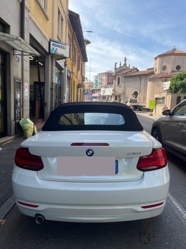 Bmw 218i Cabrio Advantage CAMBIO AUTOMATICO