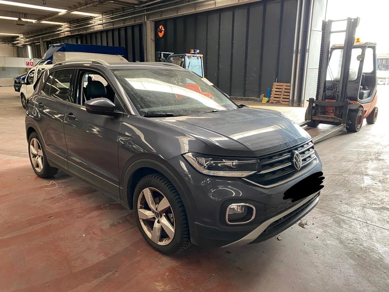 Volkswagen T-Cross 1.0 tsi 110cv START INCIDENTATO