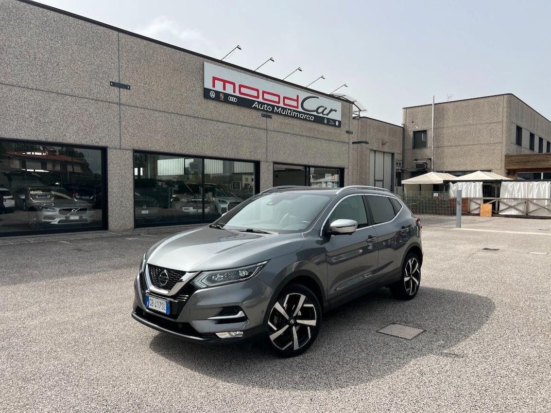 Nissan Qashqai 1.3 dig-t Tekna 160cv TETTO PELLE LED 1 PROPR.
