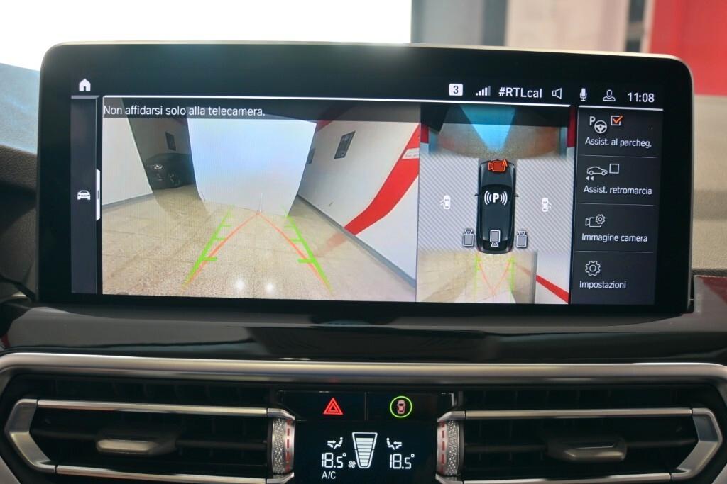 BMW X4 30D 286CV STEPTRONIC 48V X-DRIVE BUSINESS ADVANTAGE ( FARI LED ADATTIVI - BMW DIGITAL COCKPIT - TETTO PANORAMICO APR. - PELLE - AMBIENT LIGHTS - CLIMA TRIZONA - CRUISE - NAVI - MIRROR - PARK ASSISTANT - TELECAMERA 360 - CERCHI 18 )