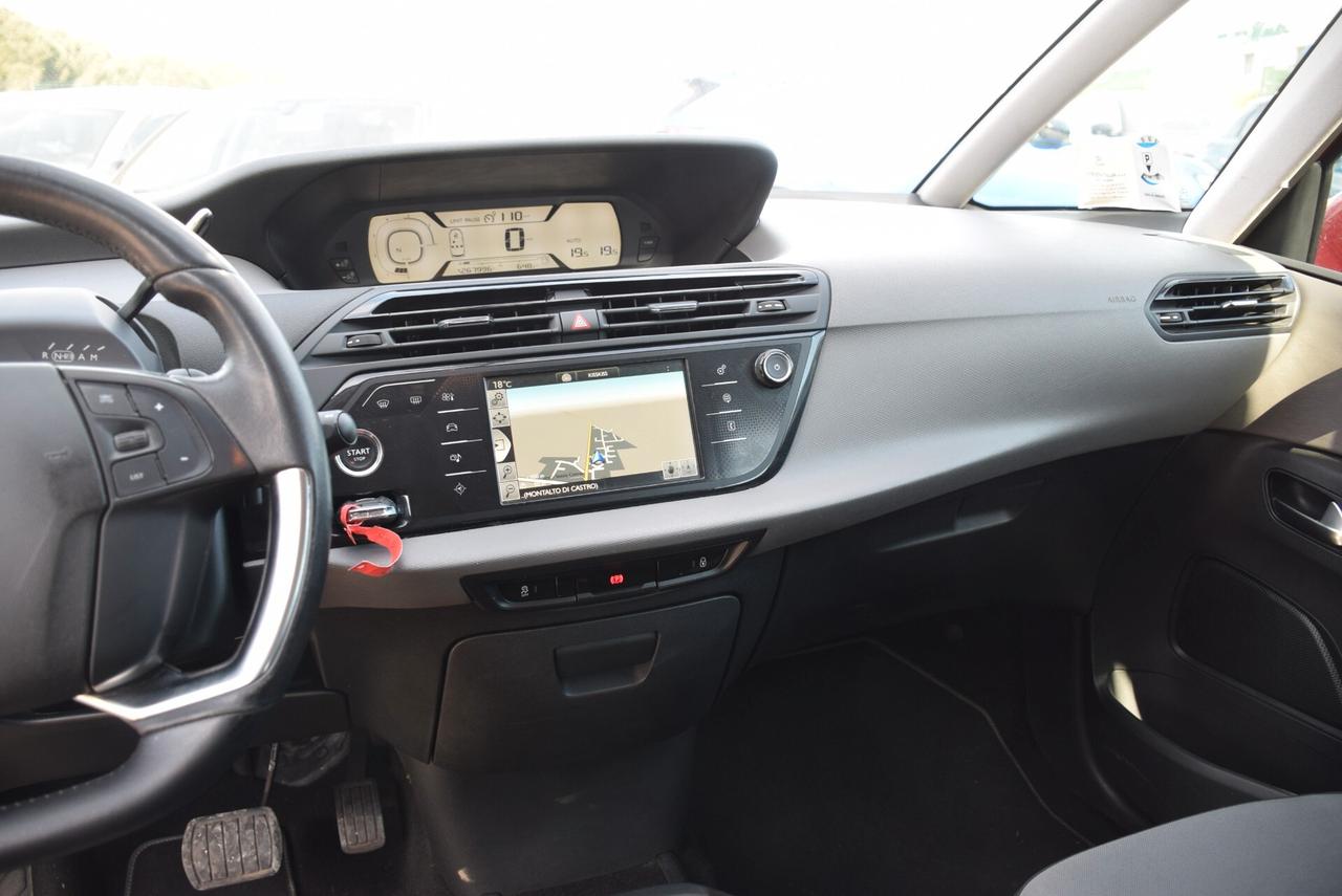 Citroen C4 Picasso 1.6 e-HDi 115CV AUTOMATICA ETG6 NAVI SENSORI CRUISE BT