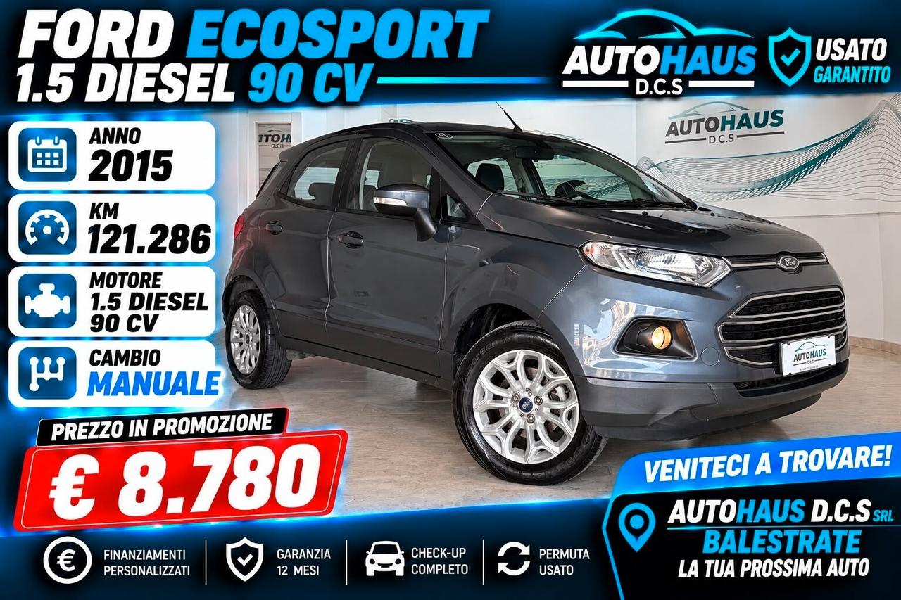 Ford EcoSport 1.5 Diesel Clima