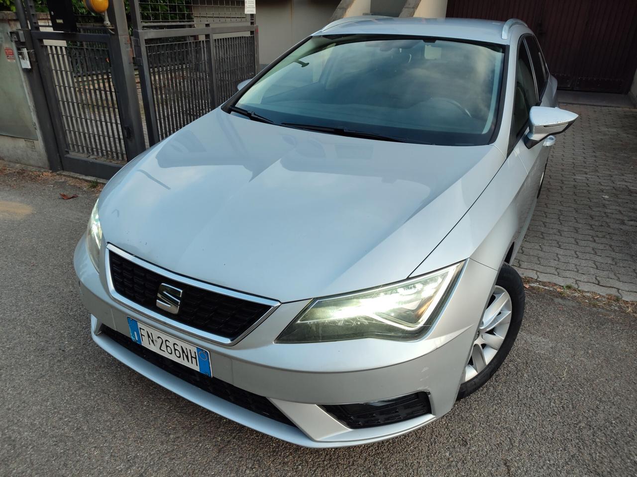 SEAT LEON 1.4TGI ST DSG 2018 A METANO DI CASA EURO6D