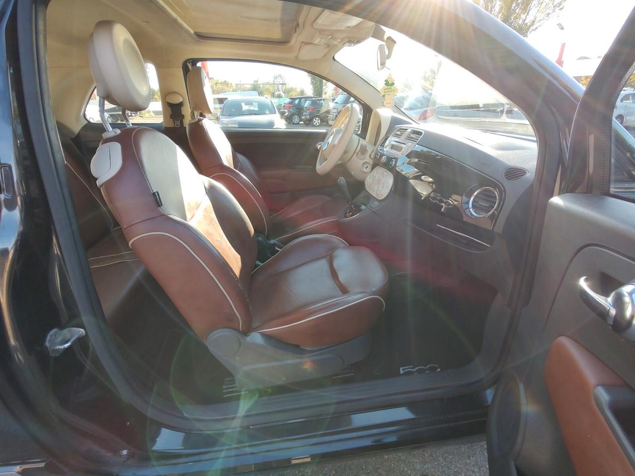 Fiat 500 1.2 Lounge, BENZINA, EURO 5, CAMBIO AUTOMATICO, OK NEOPATENTATI, GARANZIA L.12 MESI