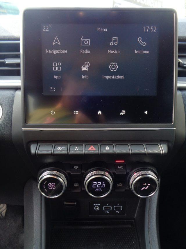 RENAULT Captur 1000 TCE TECHNO 90CV NAVI CARPLAY CAM"17 ITALIA