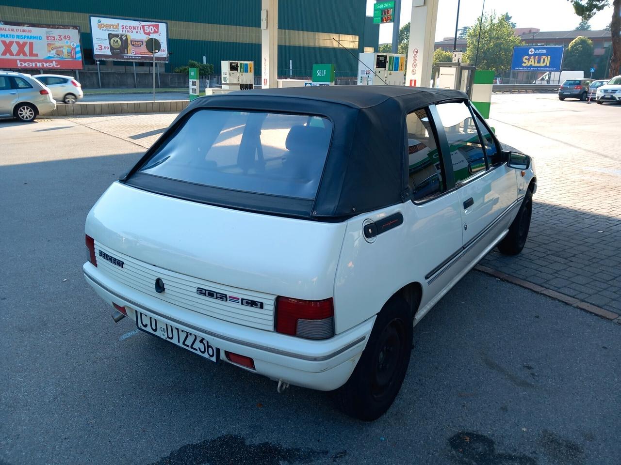 Peugeot 205 1.1i cat Cabriolet CJ