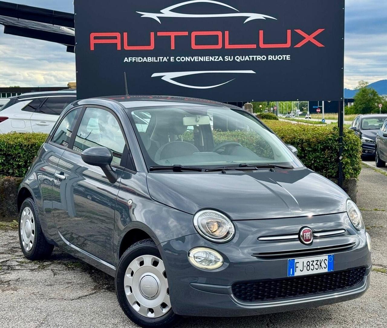 FIAT 500 1.2I - 69CV 2017 79.500KM OK NEO PATENTATI