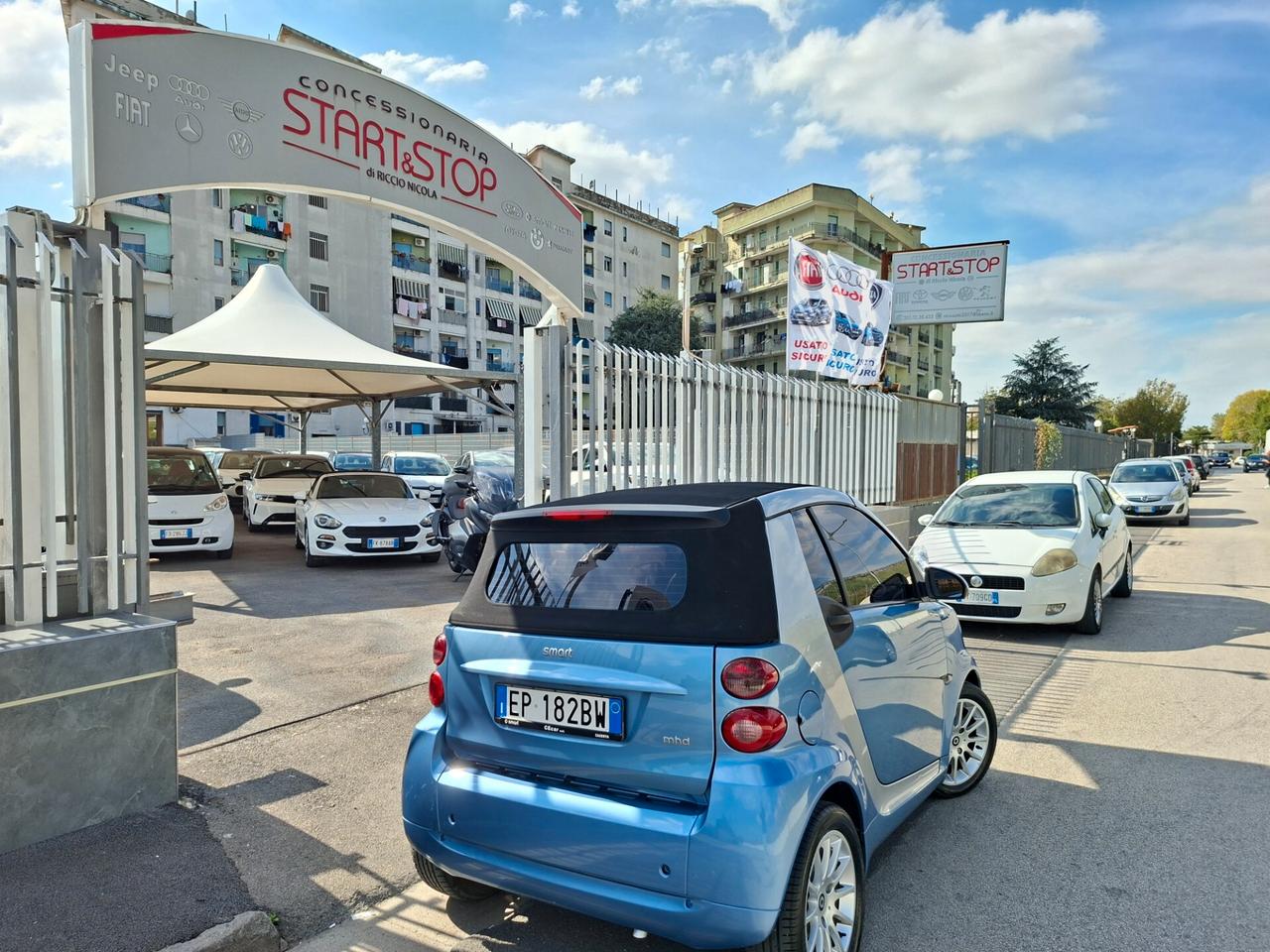 Smart ForTwo 1000 52 kW MHD cabrio passion SERVOSTERZO