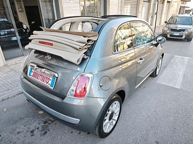 FIAT 500 Cabrio 1.2 Benzina *PELLE* - 2013