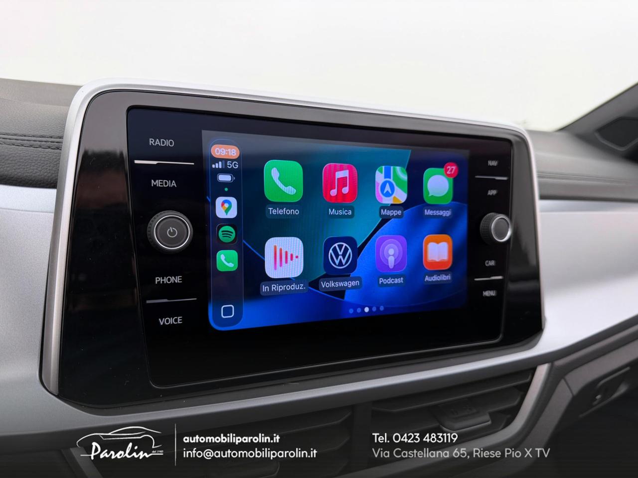 Volkswagen T-Roc Cabriolet 1.5 tsi Style dsg LED-Telecamera-CarPlay-19''