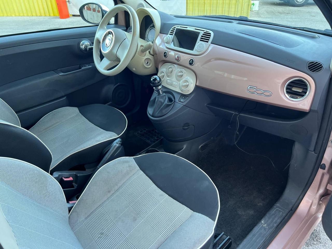 FIAT 500 *1.3 MJT*ROSEGOLD*NAVIGATORE*BLUETHOOT*OK NEOPATENTATI*LAVORI KM 0*