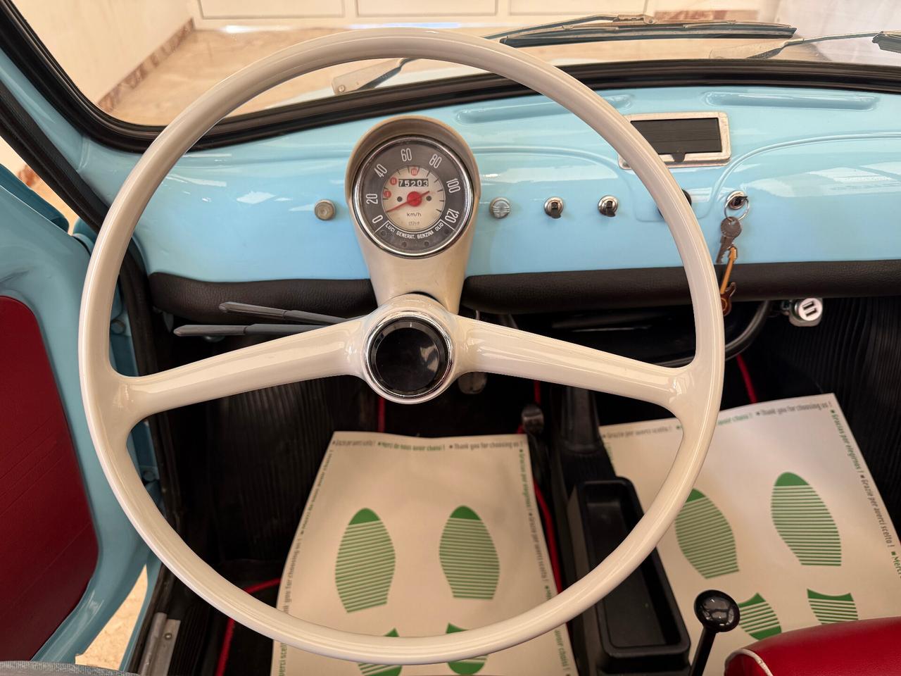 Fiat 500 F 1967 cambio 126 bis tettuccio rimovibile