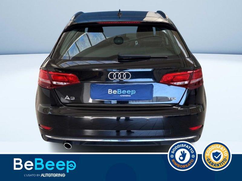 Audi A3 SPORTBACK 1.6 TDI AMBITION 110CV E6