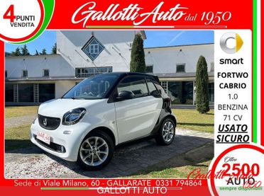 smart fortwo cabrio 1.0 71cv-SENZA VINCOLI DI FINANZIAMENTO