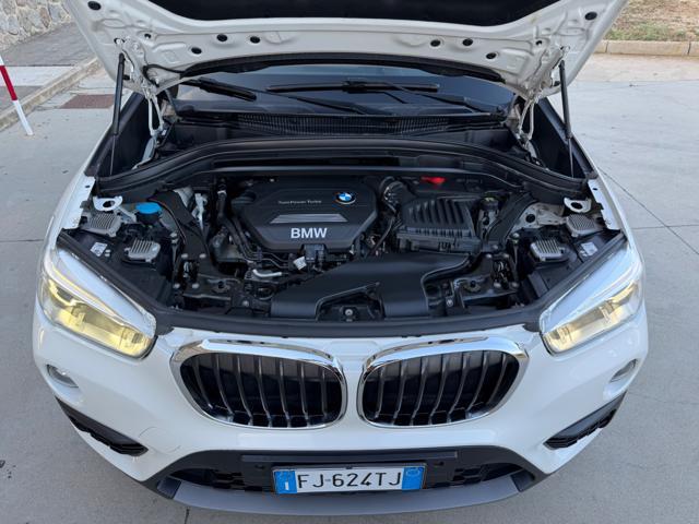 BMW X1 SDRIVE 16D BIANCO PERLA+LED+BIZONA+CRUISE