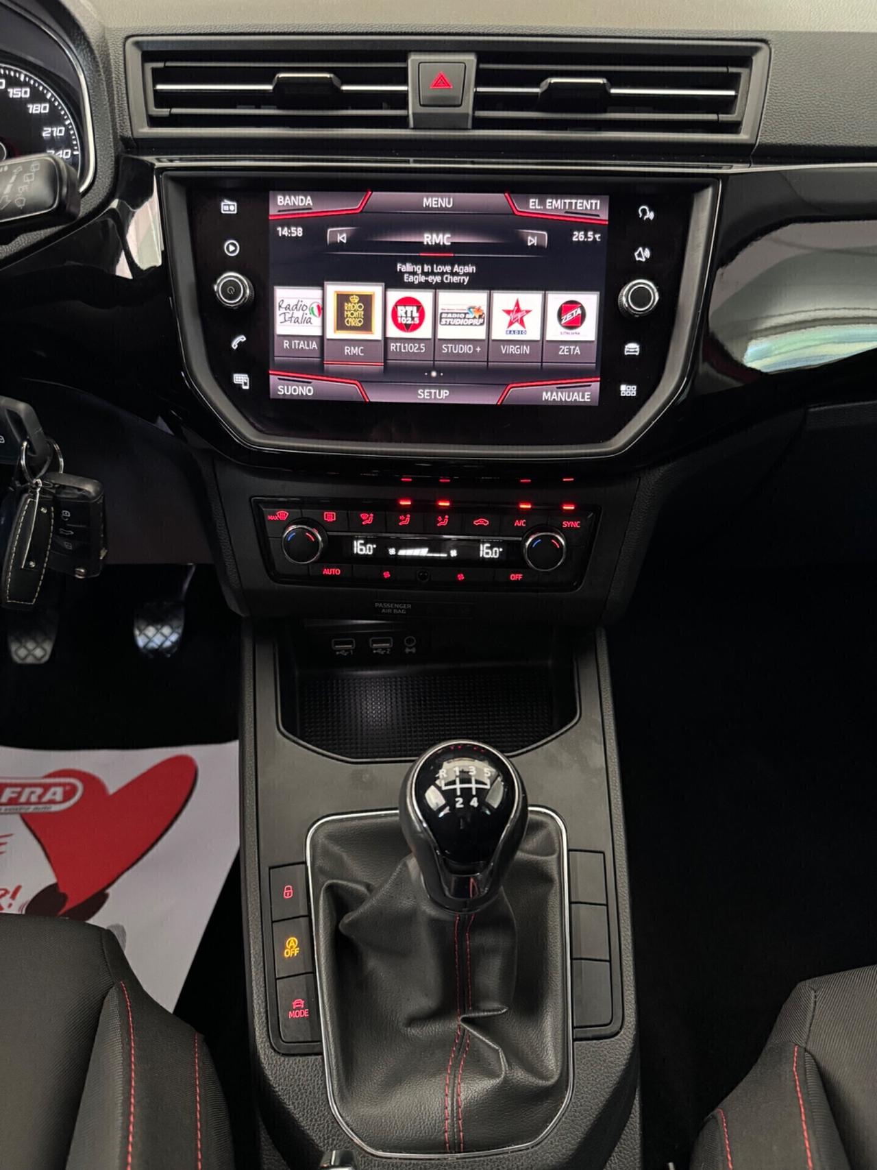 Seat Ibiza 1.0 EcoTSI 95 CV 5 porte FR Ok Neop PROMO!!!!
