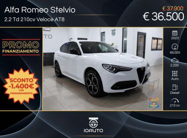 Alfa Romeo Stelvio 2.2 TD 210cv VELOCE Q4 2023