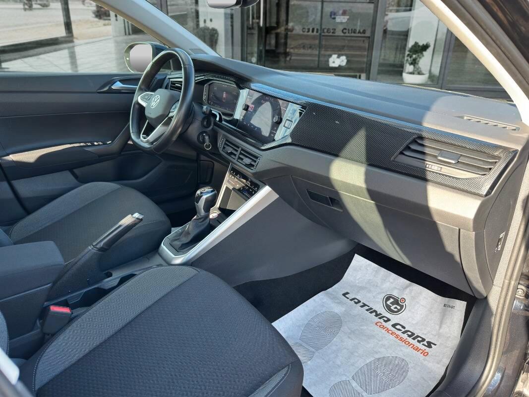 Volkswagen Taigo 1.0 tsi Life 110cv dsg con Telecam e CarPlay