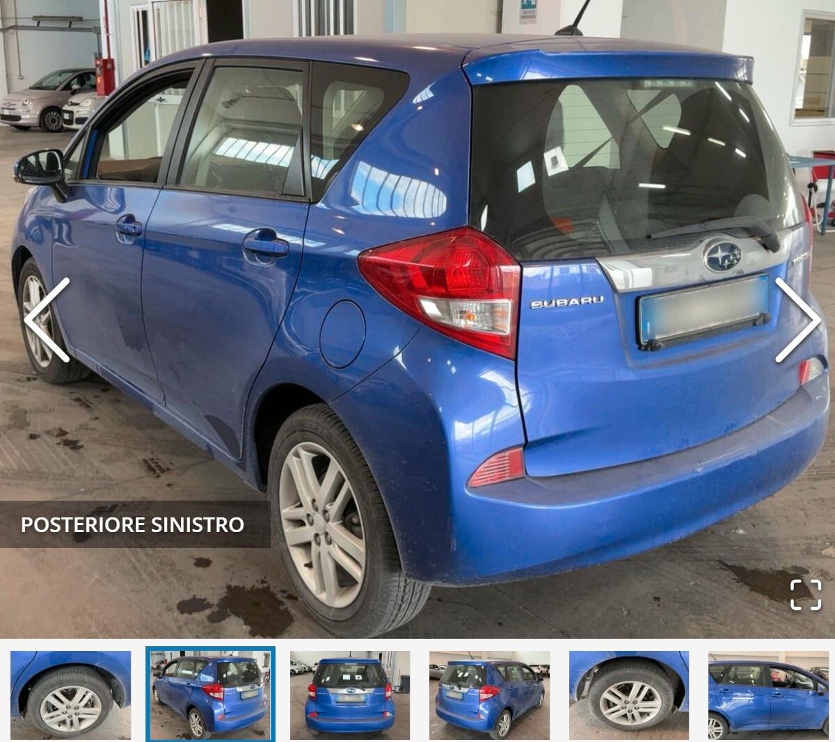 Subaru Trezia 1.4D-S 6MT Exclusive AUTOMATICA