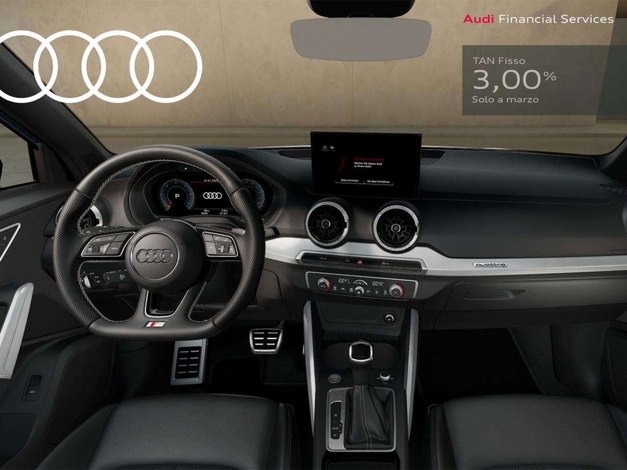 Audi Q2 35 2.0 tdi identity black quattro s-tronic