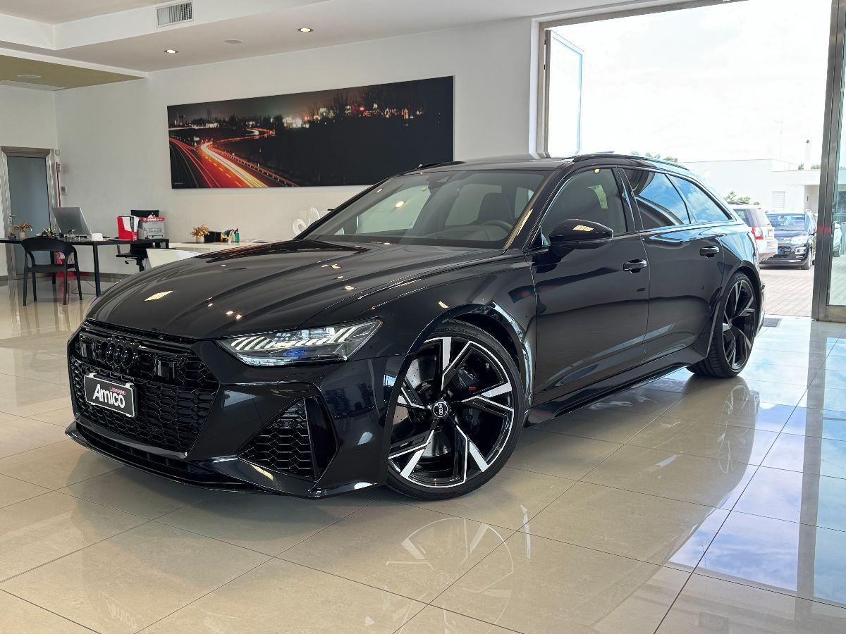AUDI RS6 4.0 MHEV 600CV Identity Black Tetto Panorama