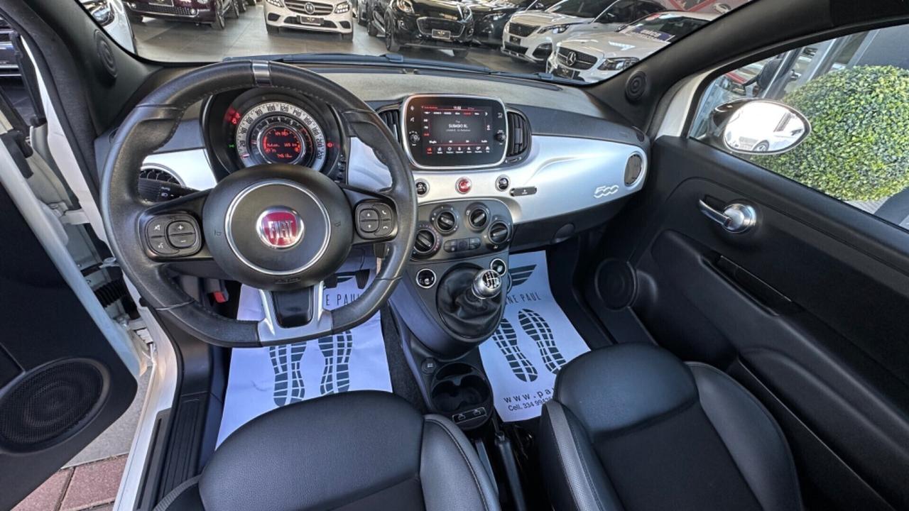 Fiat 500 1.0 Hybrid Hey Google