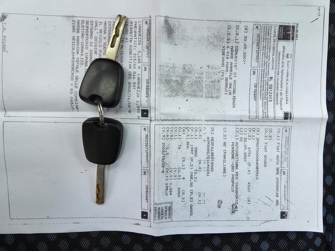 Fiat Scudo 2.0 MJT ,9- posti, Pulmino