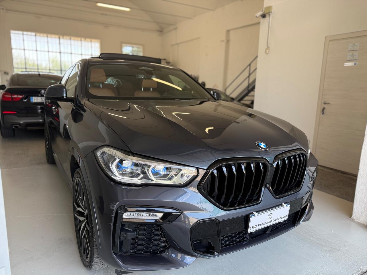 Bmw X6 M xdrive30d Msport Tetto+Laser+Pelle+Headup + Full Top