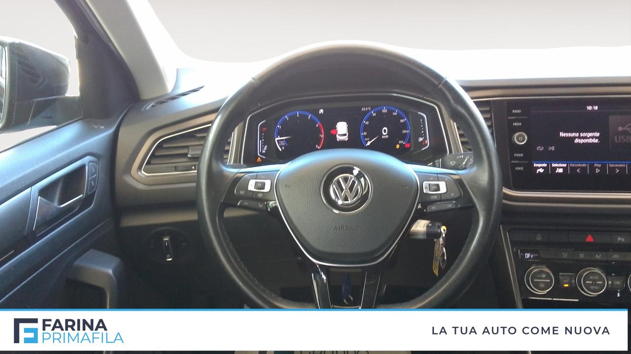 VOLKSWAGEN T-Roc 2017 - T-Roc 1.0 tsi Style 115cv