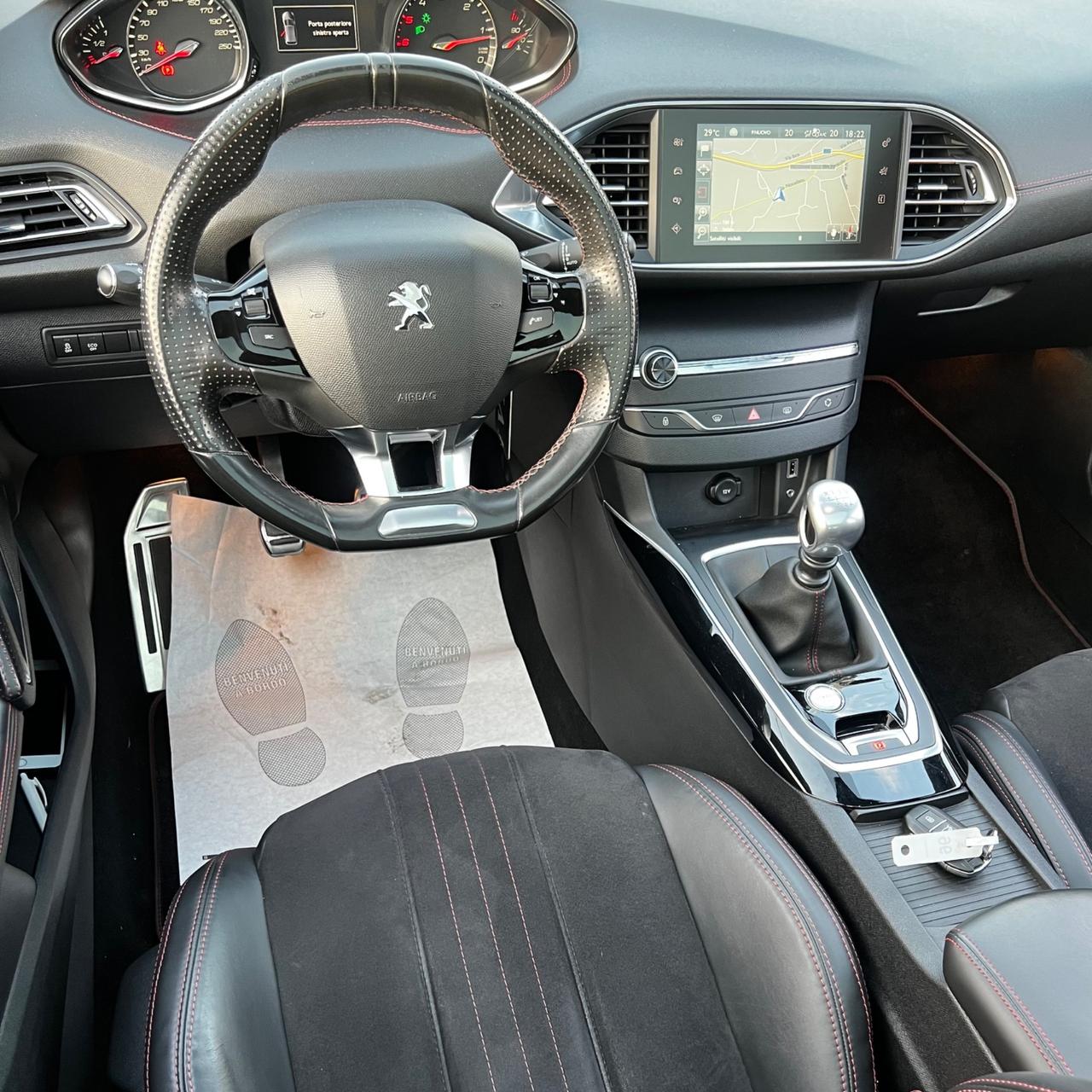 Peugeot 308 1.6 BlueHDi 120 S&S GT Line, UNICO PROPRIETARIO