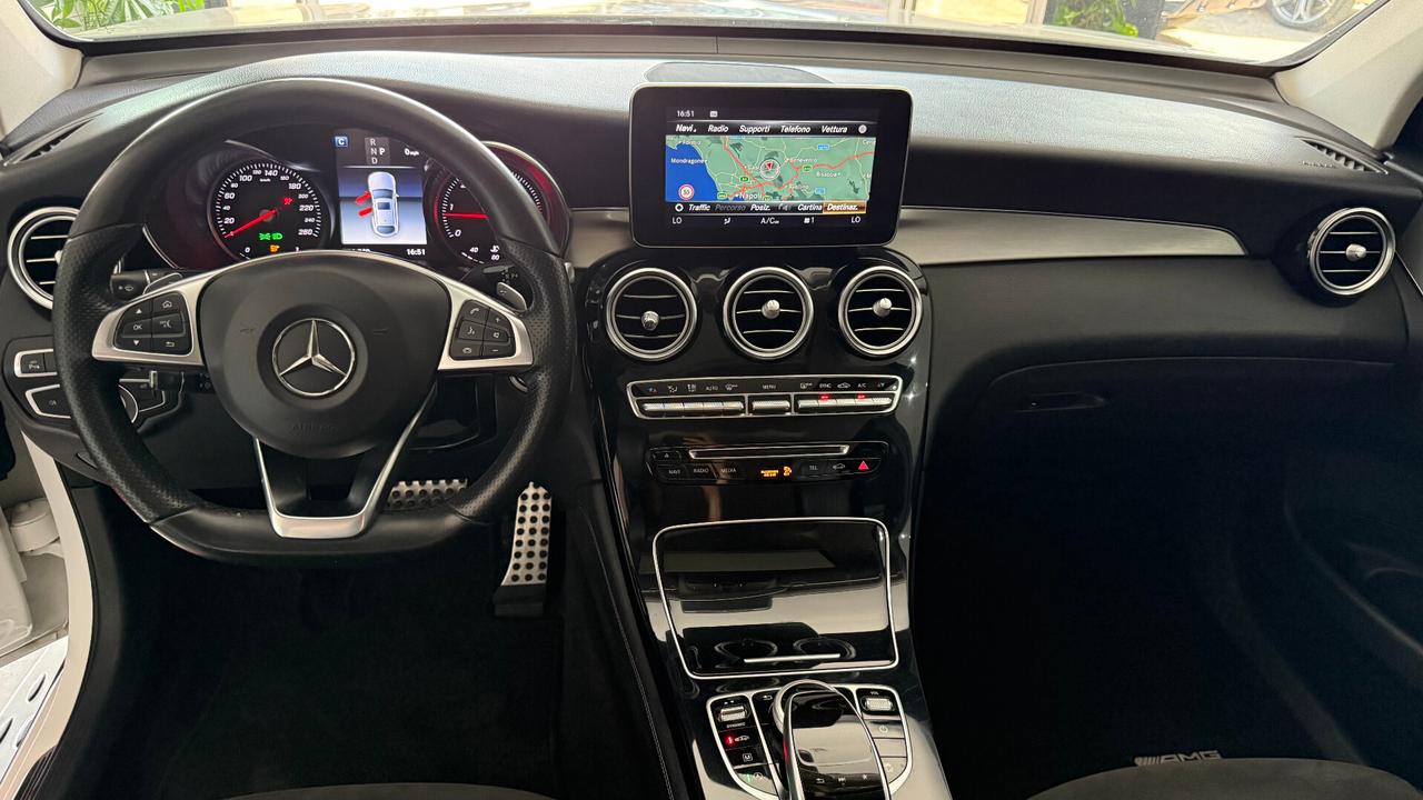 MERCEDES GLC 250 D COUPE' PREMIUM AMG TETTO