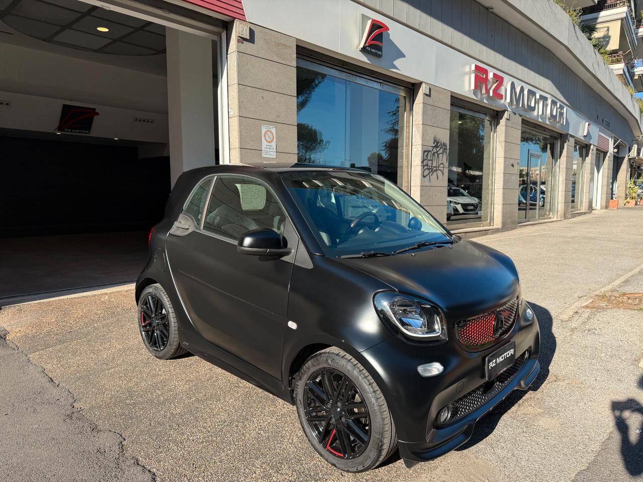 Smart ForTwo 0.9 Pureblack ( BLACK PANTER ) 90cv twinamic-ITALIANA-1 PRO*