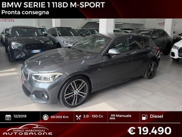 Bmw SERIE 1 118d 5p. Msport FINANZIABILE