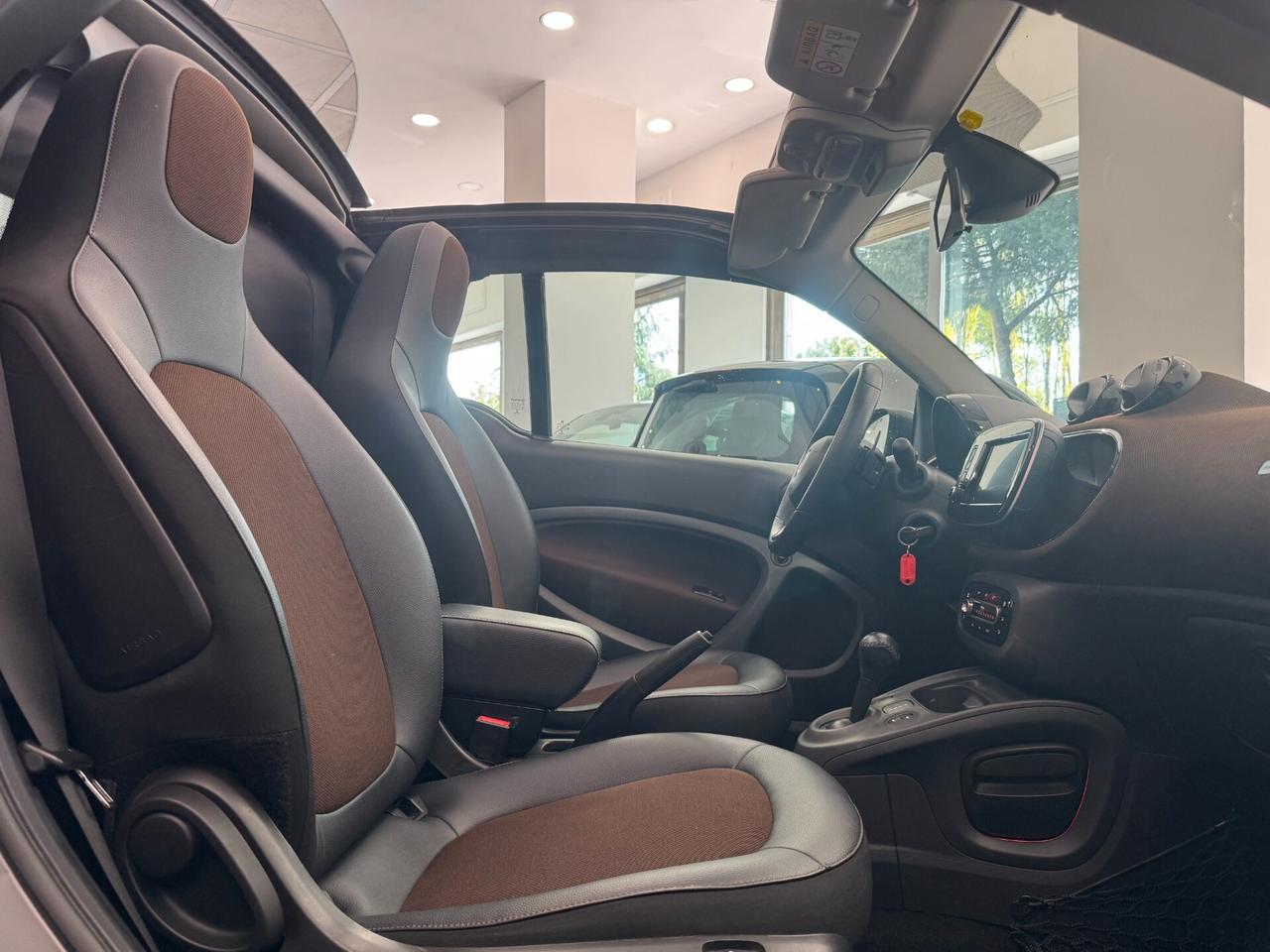 Smart ForTwo Cabrio 0.9 t PERFECT EDITION 90cv twinamic-ITALIANA-TAGLIANDI MERCEDES-BENZ