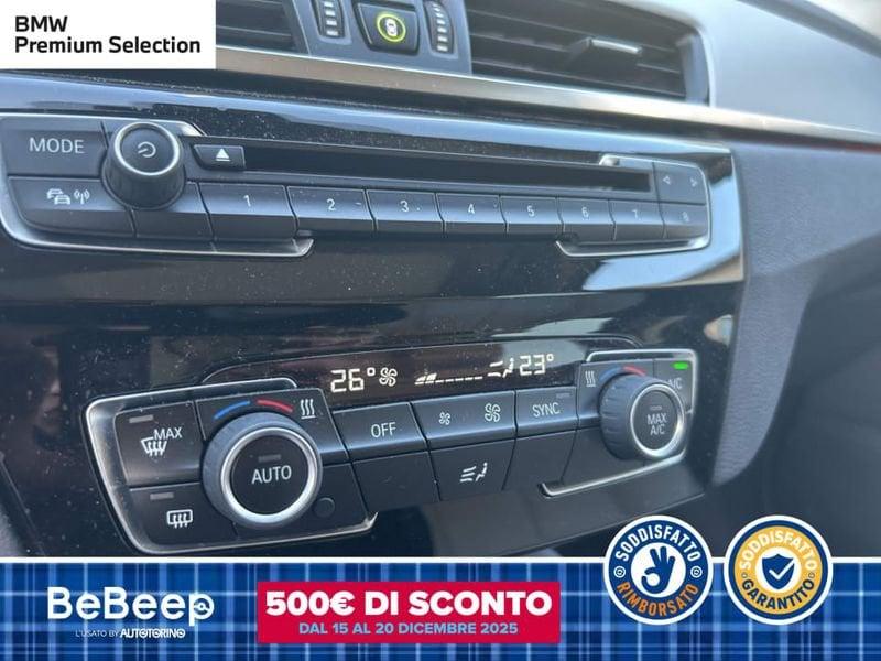 BMW X1 XDRIVE18D XLINE AUTO