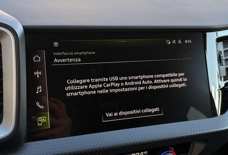 Audi A1 Sportback Admired Advanced 1.0 TFSI 95CV S-Tronic 25