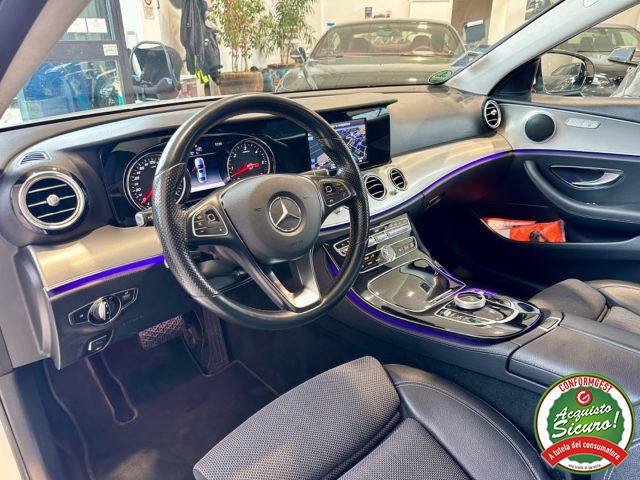 MERCEDES-BENZ E 350 d Auto Sport *LUCI AMBIENTE*UNICO PROPRIETARIO*