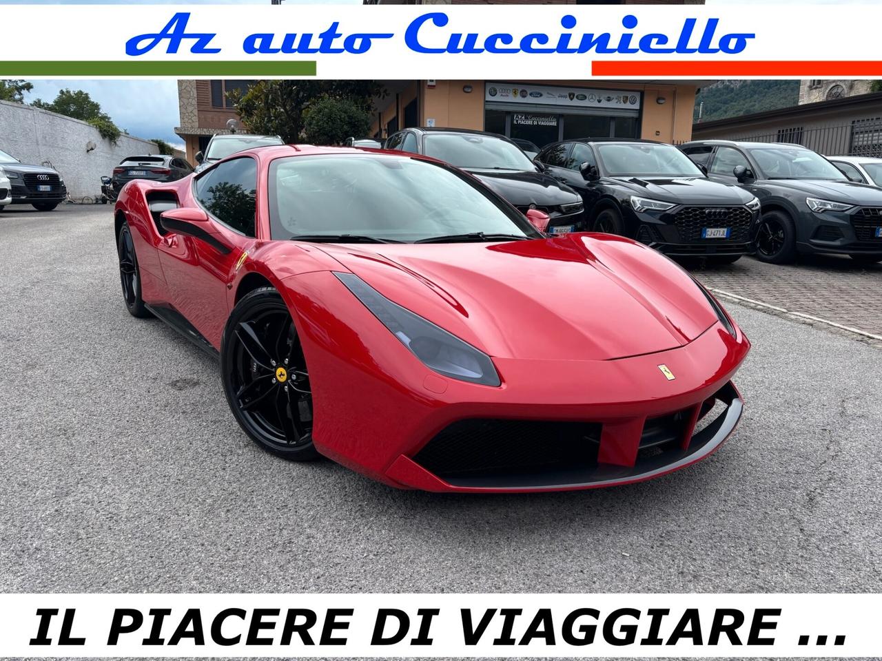 Ferrari 488 GTB ROSSO CORSA PERLA -FULL- CARBONIO TOTALE