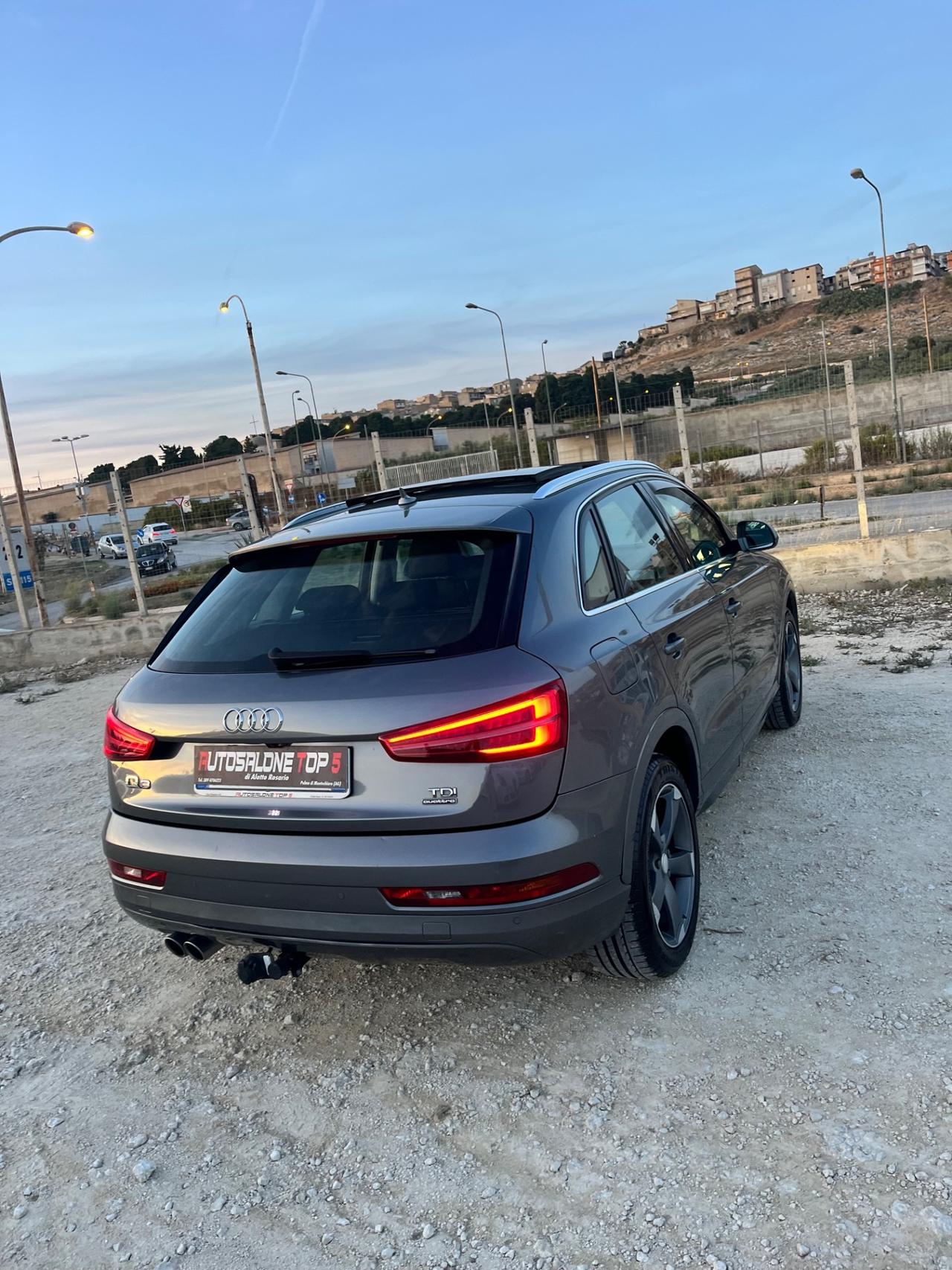 Audi Q3 2.0 TDI 150 CV quattro S tronic automatica tetto apribile