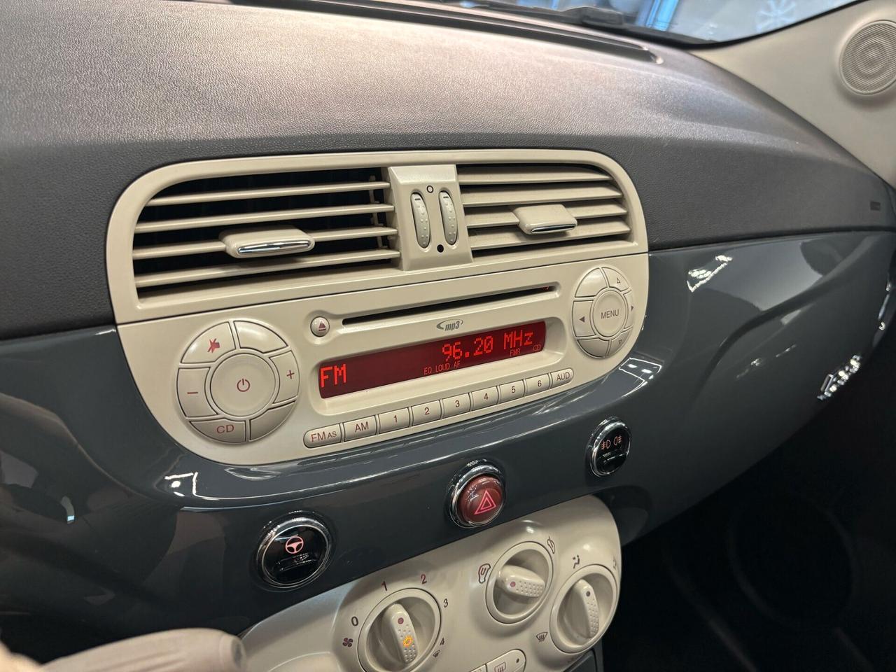 Fiat 500 1.2 EasyPower Lounge 69CV Gpl Tetto Panoramico