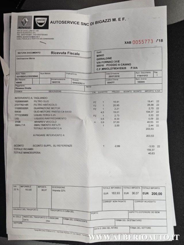 DACIA Sandero Stepway 1.5 dCi 8V 90CV Prestige