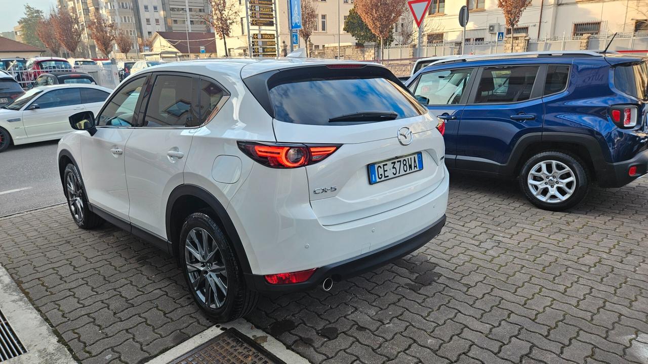 Mazda CX-5 2.0 Signature 2wd 165cv auto PELLE-CERCHI 19"-360"