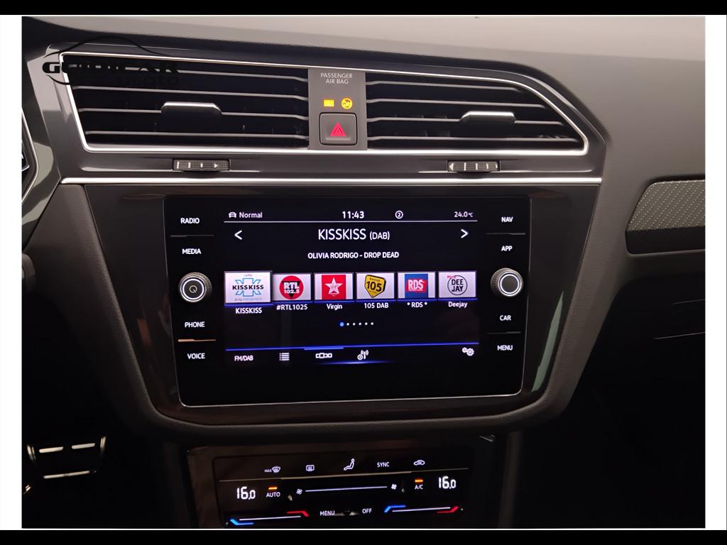 VOLKSWAGEN Tiguan II 2021 - Tiguan 2.0 tdi R-Line 4motion 150cv dsg